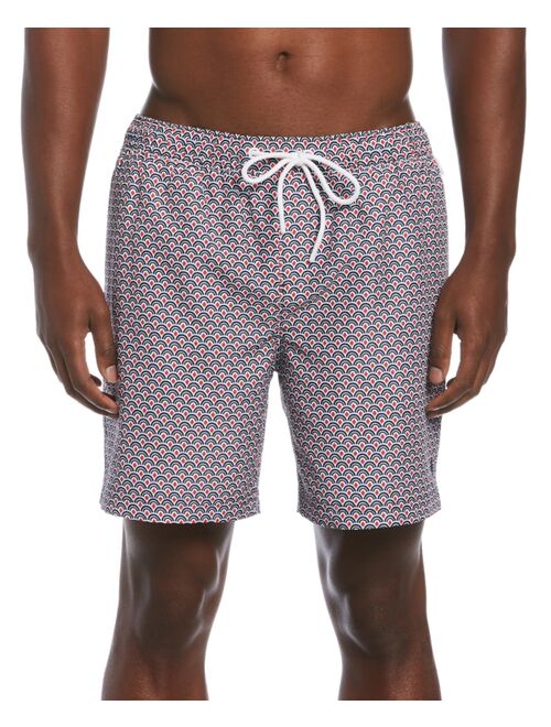 Original Penguin Men's Ditsy Retro Print Swim Shorts