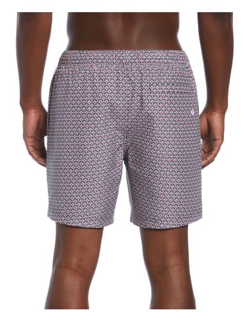 Original Penguin Men's Ditsy Retro Print Swim Shorts