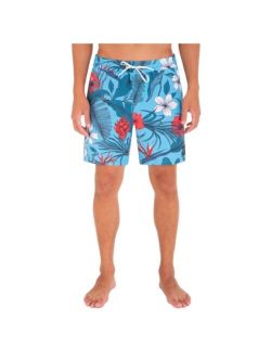 Men's Miami Marlins Cannonball Paradise Swim Trunks