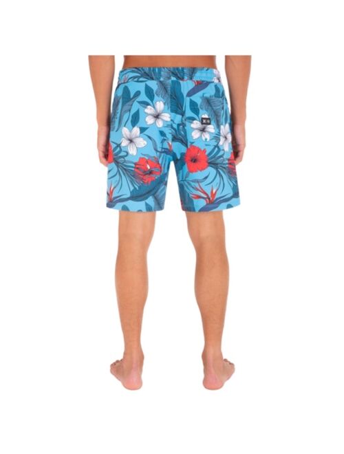 Hurley Men's Miami Marlins Cannonball Paradise Swim Trunks