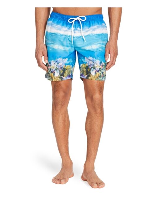 Brooklyn Brigade Men's Standard-Fit 7.5" Scuba Swim Trunks