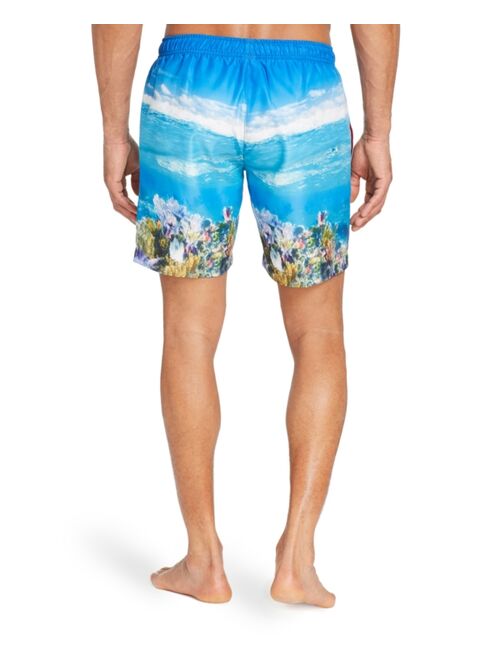 Brooklyn Brigade Men's Standard-Fit 7.5" Scuba Swim Trunks