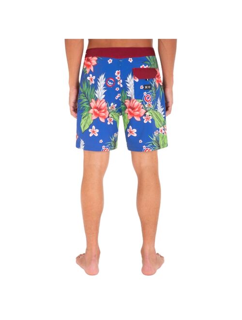 Hurley Men's Chicago Cubs Phantom Tropics Swim Trunks