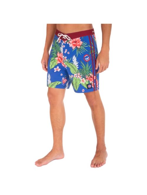 Hurley Men's Chicago Cubs Phantom Tropics Swim Trunks