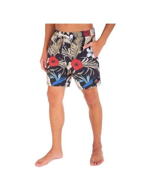 Hurley Men's Arizona Diamondbacks Cannonball Paradise Swim Trunks