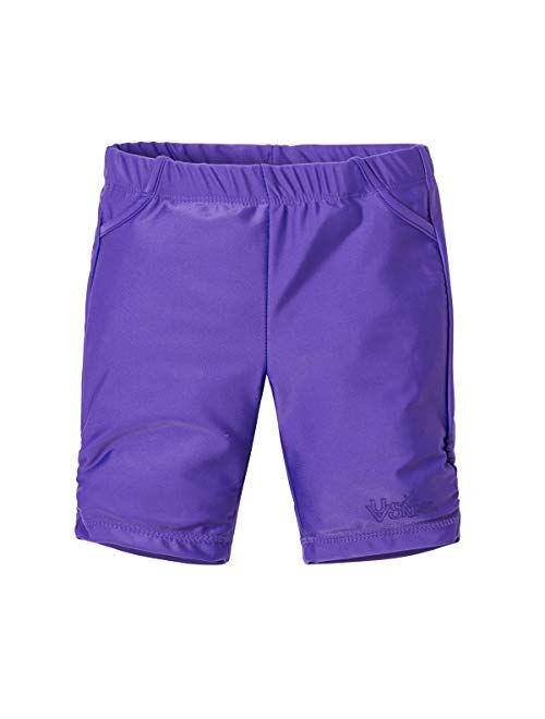 UV Skinz Girl’s UPF 50+ Swim and Play Jammerz – Sun-Blocking Swim Shorts