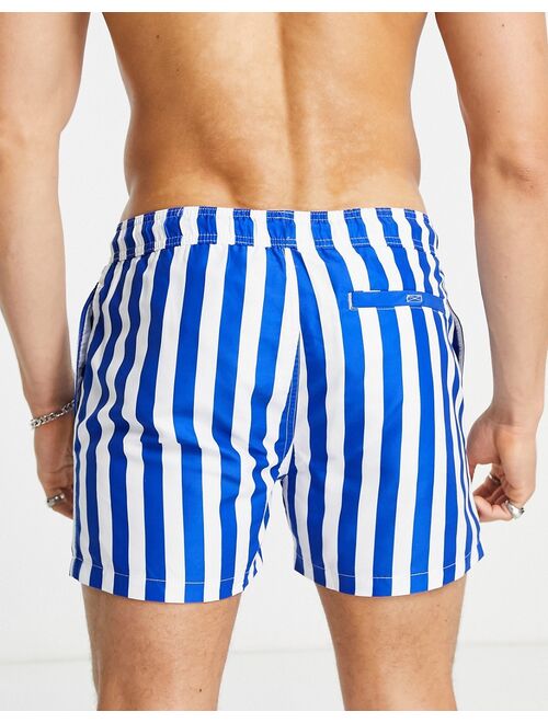 New Look swim shorts with blue stripe