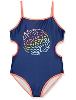 Girls' One-Piece Swimsuit