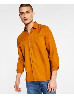 Men's Toby Luxe Long-Sleeve Shirt, Created for Macy's