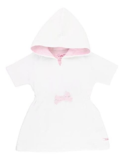 Baby/Toddler Girls Terry Cloth Hoodie Swim Beach Cover Up Dress