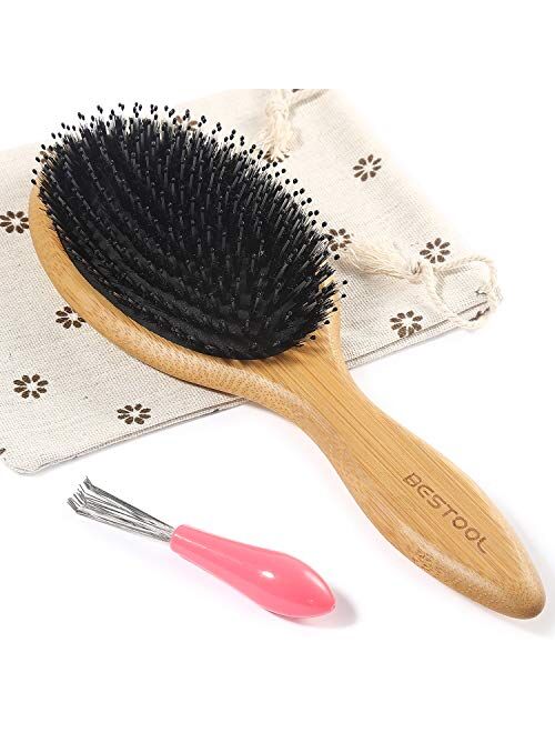 Hiar Brush, BESTOOL Dual Bristle Hair Brushes for Daily Hair Care