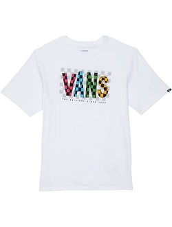 Kids Vans Checks Short Sleeve (Big Kids)