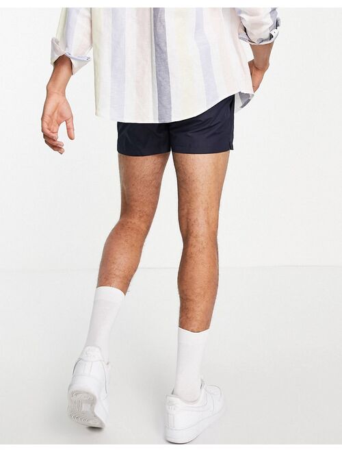 GANT swim shorts in navy with side logo