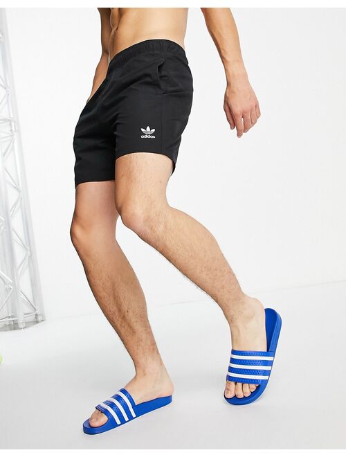 adidas Originals essentials swim shorts in black