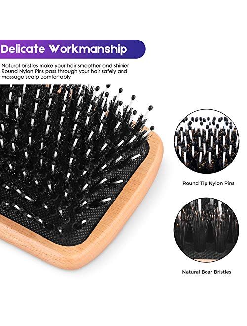 Bsisme hair brush for women