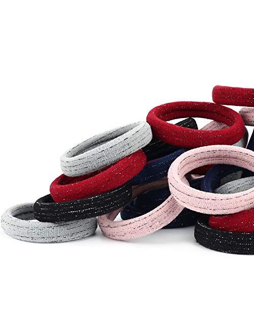 Qarwayoc Large hair ties team one