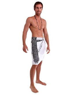 1 World Sarongs Mens Celtic Sarong in Your Choice of Color