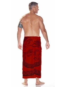 1 World Sarongs Mens Celtic Sarong in Your Choice of Color