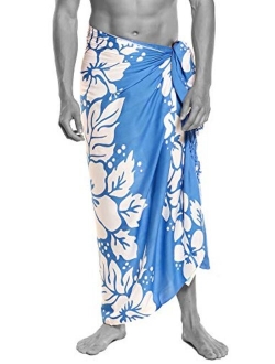 1 World Sarongs 1 World Sarong Mens Hibiscus Sarong