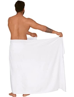 LA LEELA Men's Bath Trunk Swimwear Sarong Swim Wrap