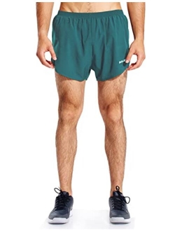 Men's 3'' Running Shorts Gym Quick Dry Athletic Workout Pocket Lightweight Brief