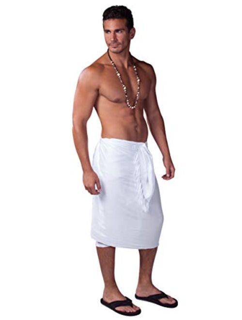 1 World Sarong Mens Solid Color Sarong