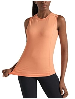 Women's Sleeveless Workout Shirts Lightweight UPF 50  Running Tank Tops for Yoga, Everyday Casual