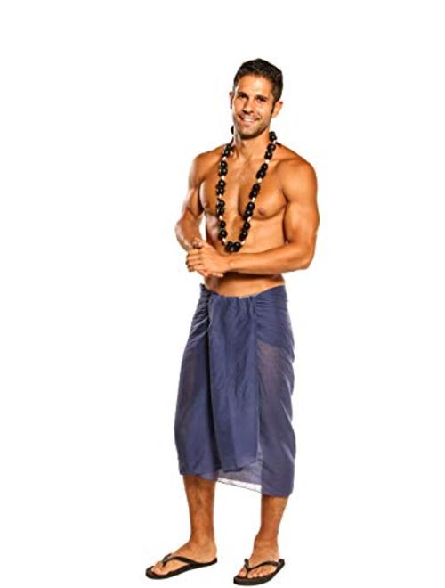 1 World Sarong Mens Beach Wrap Cotton Sarong in