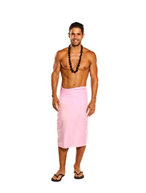 1 World Sarong Mens Beach Wrap Cotton Sarong in