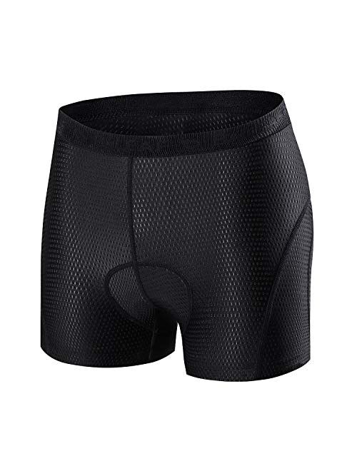 BALEAF Women's Cycling Underwear 3D Padded Biking Shorts Bike Mountain Liner Breathable Chamois