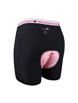 Women's Cycling Underwear Padded Bike Shorts Biking Bicycle Clothing Gear Briefs Spin Undershorts