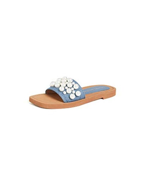 Stuart Weitzman Women's Goldie Slides