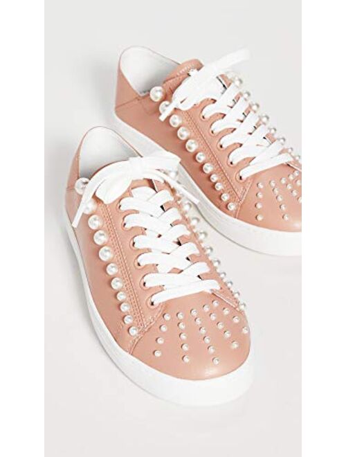 Stuart Weitzman Goldie Leather Sneaker