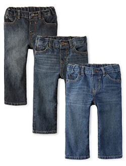 Baby Toddler Boys Basic Straight Leg Jeans