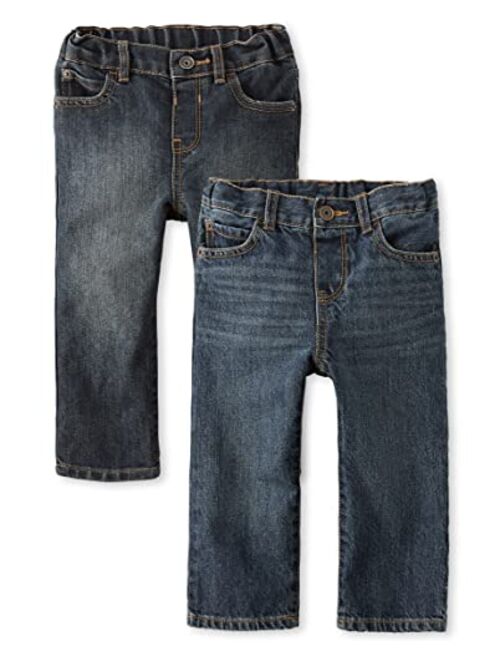 The Children's Place Baby Toddler Boys Basic Straight Leg Jeans