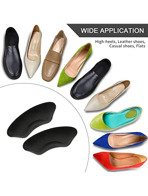 Comfowner Microfiber Leather Heel Cushion Pads