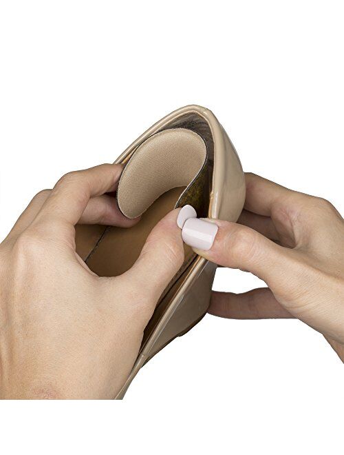 ZenToes Heel Protectors Back of Shoes Cushioned Adhesive Liner Inserts for Men and Women - 8 Count