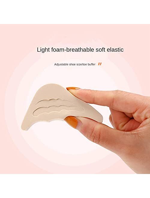 "N/A" SooGree Reusable Toe Inserts,Adjustable Foam Shoe Filler for Too Big Shoes Women Men Unisex Toe Plug Foot Support Pad for Pumps Flats Sneakers