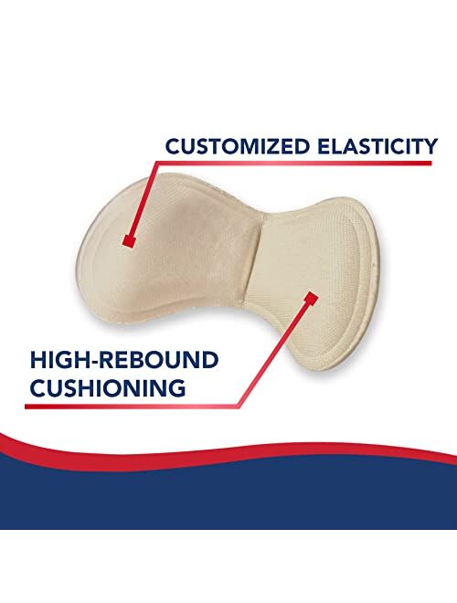 Dr. Arthritis Doctor Developed Heel Protectors Heel Inserts for Women & Men - Heel Pads for Shoes That Are Too Big Inserts, Heel Cushion Blisters, Liners, Heel Grips for 