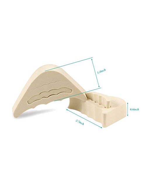 Edoneery 2 Pairs Shoe Filler Toe Inserts for Shoes Too Big Shoe Fillers for Too Big Shoes Shoe Fillers