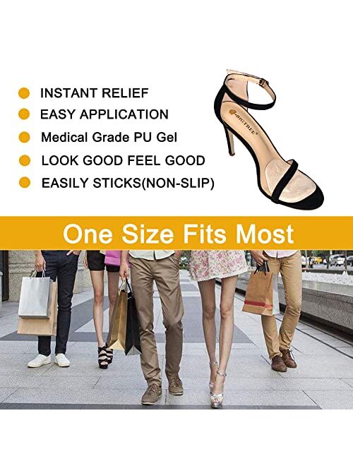 LUNXIFS Premium High Heel Inserts,Professional Reusable Silicone Ball of Foot Cushions for Women and Men, Metatarsal Pads for Women,All Day Pain Relief and Comfort,One Si