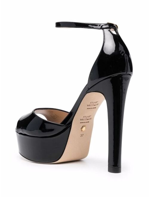 Stuart Weitzman Nudist Disco platform sandals