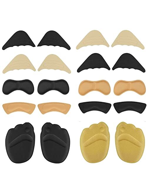 MSDADA 10 Pairs Heel Inserts for Women