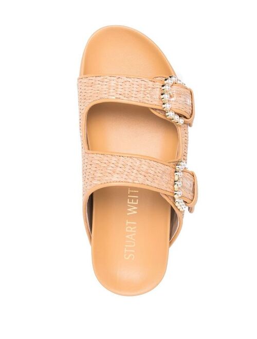 Stuart Weitzman Piper slider sandals