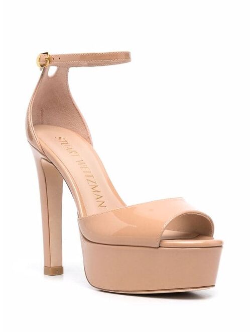 Stuart Weitzman Disco Platform Sandals