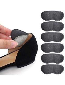 SQHT Heel Grip Liners Insert for Shoes Too Big - Self Adhesive Shoe Heel Cushion Pads for Men and Women