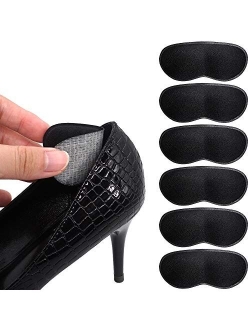 SQHT Heel Grip Liners Insert for Shoes Too Big - Self Adhesive Shoe Heel Cushion Pads for Men and Women