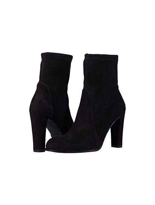 Stuart Weitzman Suede Sock-style Highland Bootie