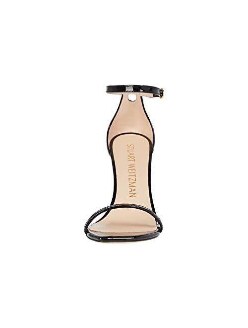 Stuart Weitzman Women's NUDISTCURVE 100 Sandal Patent