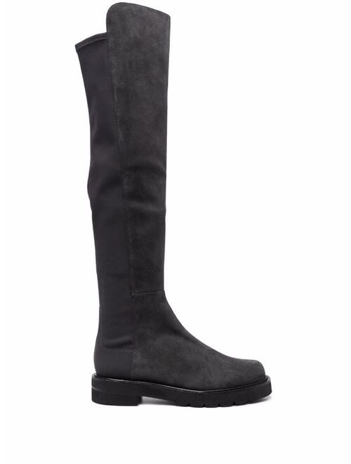 Stuart Weitzman slip-on knee-length boots